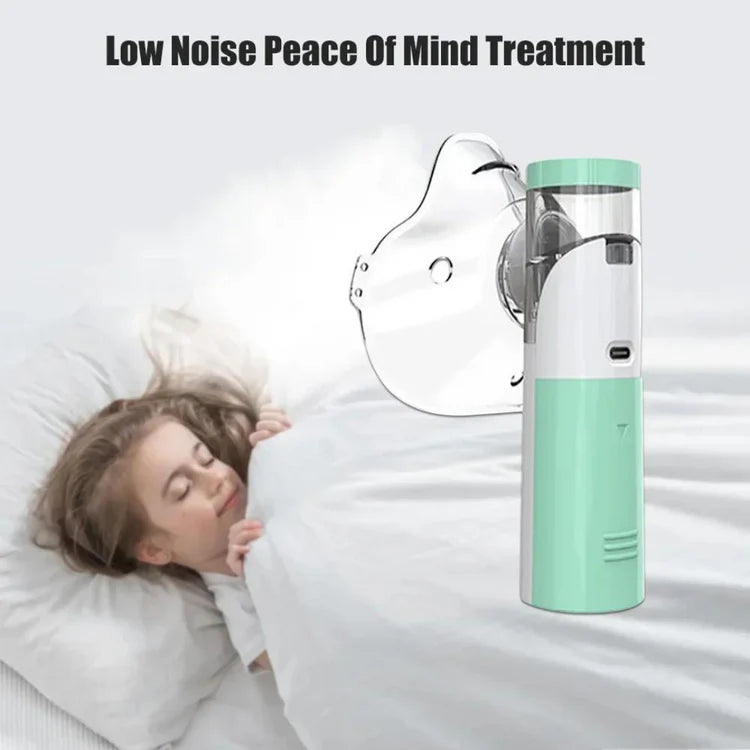 Portable Nebulizer, SilentBreathe Nebulizer, Nebulizer, Charm Nebulizer, charmbrother, Parents, Kids, Asthma, Cough, COPD, Allargies, Common Cold